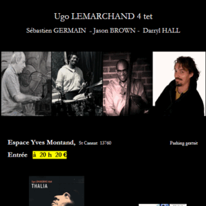 Ugo LEMARCHAND 4tet- 11 déc 2025 - 20h00