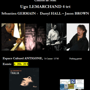 Ugo LEMARCHAND 4tet- 11 déc 2025 - 20h00
