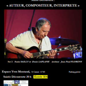 SAM-DI  invite Jean Paul FLORENS  - 16 octobre 2025 - 20h00