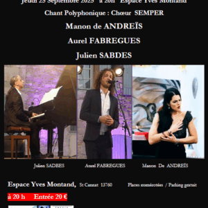 NOCTURNE LYRIQUE - 25 sep 2025 - 20h00